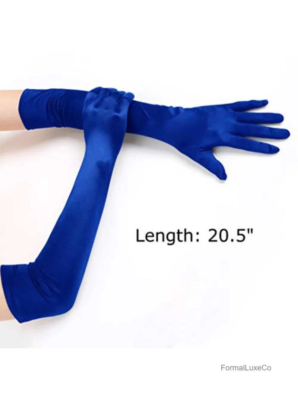 1920s Satin Gloves for Women Elbow Length Opera